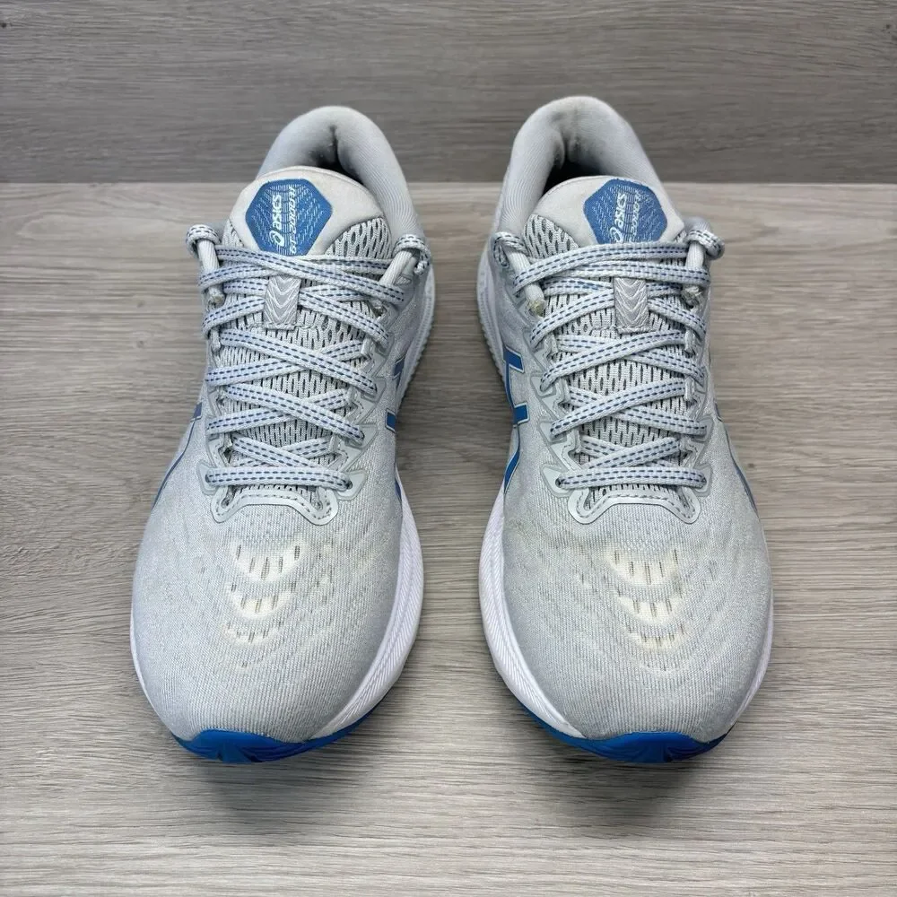 ASICS GT 2000 Gel Kayano Running Shoes Gray Blue Womens Size 10 Mesh Lite Truss